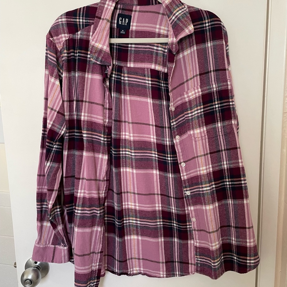 GAP Womens Flannel Shirt